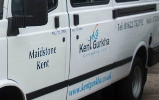 Kent Gurkha minibus