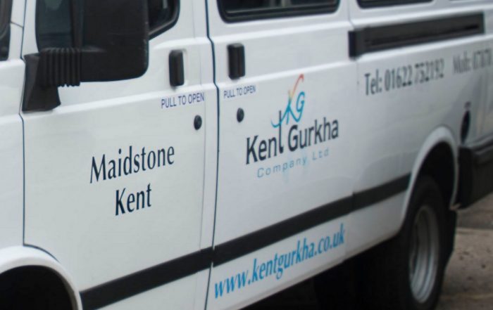 Kent Gurkha minibus