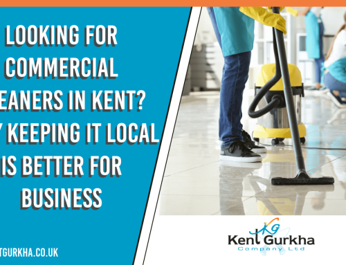 Looking for Commercial Cleaners in Kent? Why Keeping it Local is Better for Business
